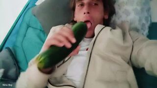 This Young Man Enjoys Dildoing His Ass