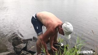 Casting - Handjob and Muscle Worship