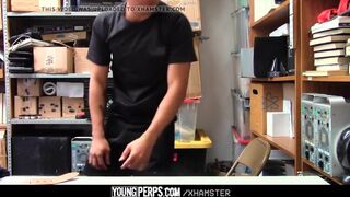 Twink - Black Cock Barebacks Hot Stud