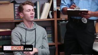 Thief Gets Fucked By Cock