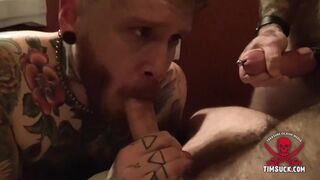 Relax your throat and let feed you