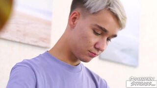 Hot Twink George Hanskey Massages Angel Kade