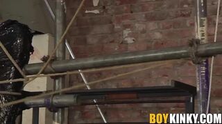 Hot and cute twink getting his cock punished hard