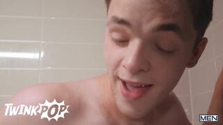 Malik Delgaty Troye Dean Enjoy A Sensual Soak In The Bathtub Before Fucking Each Other - Twink