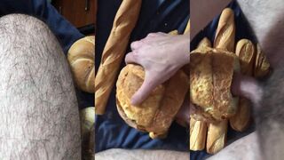 Bread fucking masturbation