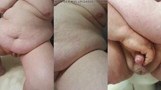 Taking care of my morning wood